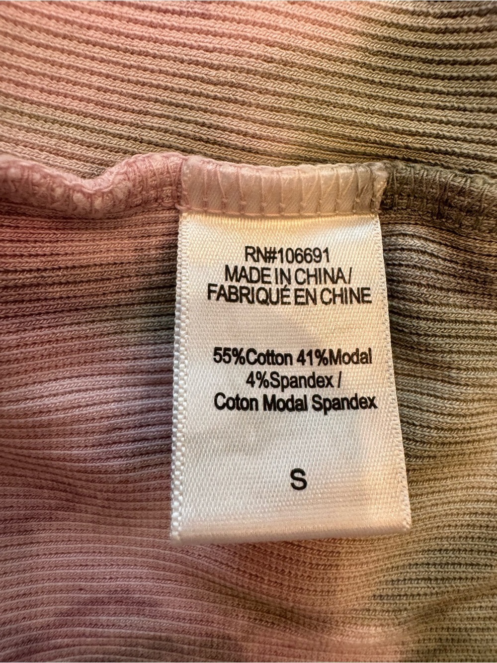 Young Fabulous & Broke S Mauve Tie-Dye Midi Dress with Blue and Olive Accents, - Picture 5 of 8